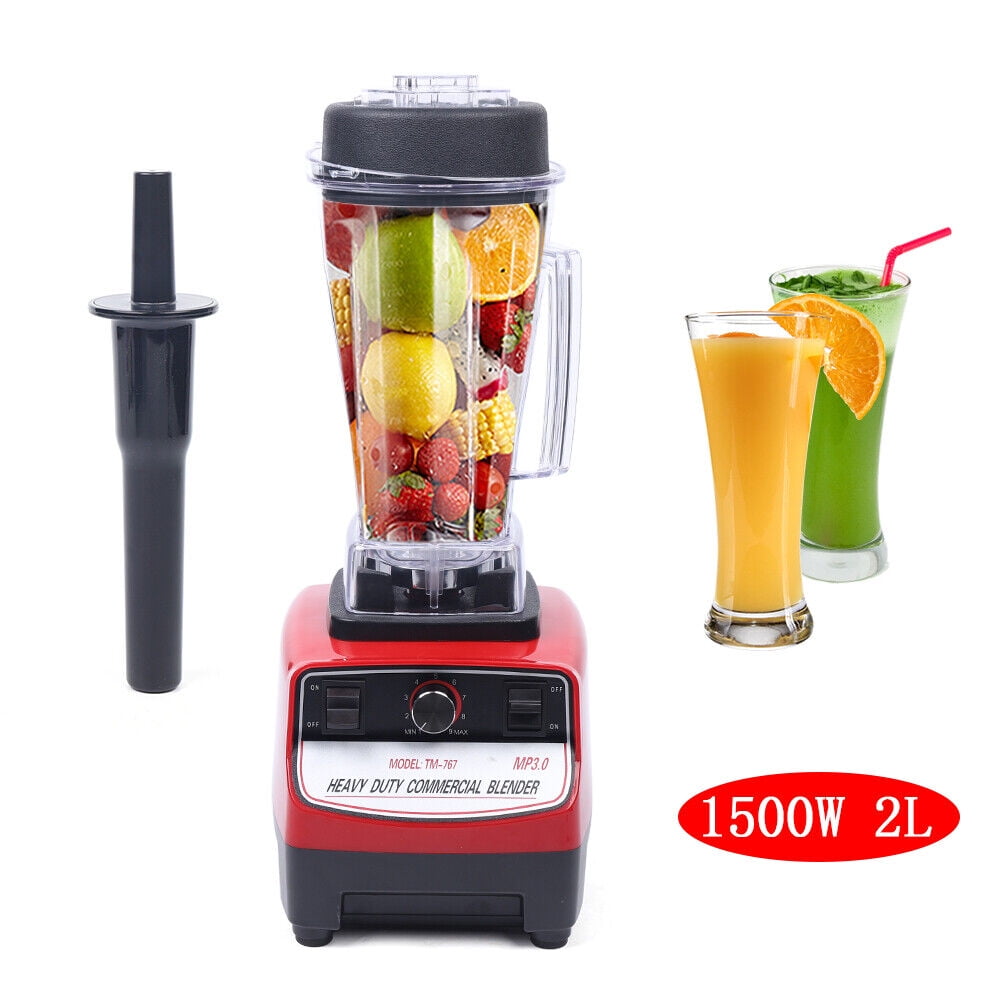 2L 1500W Commercial Kitchen Food Processor Blender Mixer Juicer Fruit Heavy Duty