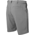 thumbnail image 2 of TGW Men's Pleated Expandable Waist Performance 10In Golf Shorts for Golfing Grey 10 In. 36, 2 of 2