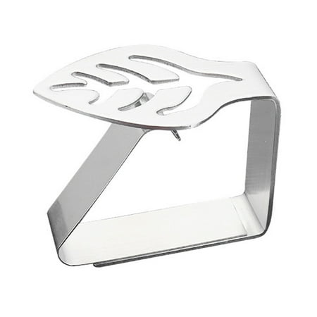 

for Butterfly Flower Stainless Steel Tablecloth Clip Table Cloth Clamp Holder DI