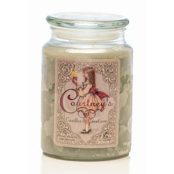 CINNAMON-EMBERS - Courtneys Candles Maximum Scented 26oz Large Jar Candle