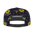 thumbnail image 2 of Kdxio Sunflowers Print Snapback Hat for Men Women,Adjustable Baseball Cap, 2 of 7