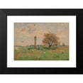 thumbnail image 2 of Eduard Zetsche 24x18 Black Modern Framed Museum Art Print Titled - Aumotive at Lichtenworth (1899), 2 of 5