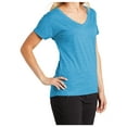 thumbnail image 4 of Yellow Rooster Womens PosiCharge Tri-Blend Wicking Dolman Tee Pond Blue Heather 4XL, 4 of 6
