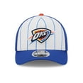 thumbnail image 2 of Men's New Era  White/Blue Oklahoma City Thunder 2025 NBA Tip Off M-Crown A-Frame 9FORTY Adjustable Hat, 2 of 5