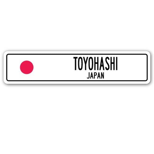 SignMission SSC-Toyohashi Jp Street Sign - Toyohashi, Japan