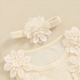 thumbnail image 5 of New Born Clothes Baby Girl Baby Girl Dress Heart Puff Sleeve Tulle Romper Dresses Newborn Outfit, 5 of 8