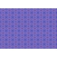 thumbnail image 1 of Ahgly Company Indoor Rectangle Patterned Purple Amethyst Purple Area Rugs, 3' x 5', 1 of 6