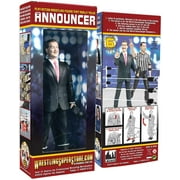 Best Wrestling Toys - Talking Wrestling Ring Announcer Action Figure By Figures Review 