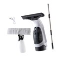 thumbnail image 3 of Limpiacristales eléctrico inalámbrico potente con varilla telescópica para suelos cocina, bañeras y oficinas., 3 of 8