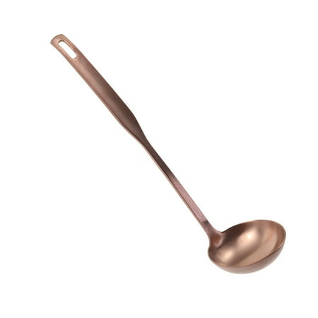 

Stainless Steel Cooking Utensil Set Nonstick Heat Resistant Kitchen Utensil Cooking Tools (Rose Gold)