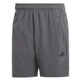 thumbnail image 1 of Pantalones cortos de entrenamiento adidas Essentials Woven para hombre, gris y negro, 1 of 9