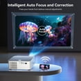 thumbnail image 2 of Proyector HYTOBP Y3 800 ANSI 1080P WiFi 6 Bluetooth 5.2, 2 of 7
