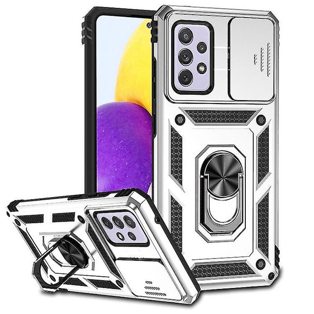 Funda deslizante con soporte para cámara para Samsung Galaxy A72 5g/4g