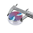 thumbnail image 4 of ZICANCN Round Pill Box Organizer with 3 Compartment, Angry Whale Portable Travel Pill Cases for Pocket or Purse, 4 of 6