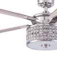 thumbnail image 3 of Prominence Home Lanissa 52 Led Lanissa 52" 5 Blade Indoor Led Ceiling Fan - Nickel, 3 of 7