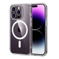 thumbnail image 2 of Clear Phone Case For iPhone 14 13 12 11 15 Pro Max For Magsafe Magnetic Wireless Charging Case XR XS Max Cover Protective Shell, 2 of 6