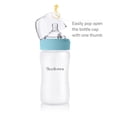 thumbnail image 4 of Yooforea Silicone Coated Glass Baby Bottle, 6M+ Fast Flow Nipple I Anti-Colic, Wide Neck, Stable Base I Medical-Grade Silicone Coating Shatter Protection, BPA BPS PVC Free (270 ML/9 OZ-Fog), 4 of 5