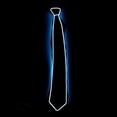 thumbnail image 3 of Corbatas de alambre negro para hombres y niños, decoración de fiesta de boda, lazo luminoso LED de neón para EL cuello, regalo, 3 of 3