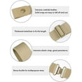 thumbnail image 2 of Ceinture de Taille Réutilisable Femmes Hommes Ceinture Extensible Sangle Élégante, 2 of 4