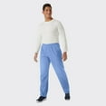 thumbnail image 4 of Spectrum Soft Scrub Pants - Elastic Waist Pants for Unisex - Ceil Blue - 5X, 4 of 5