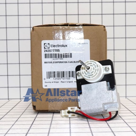 Frigidaire Refrigerator Evaporator Fan Motor 242077705