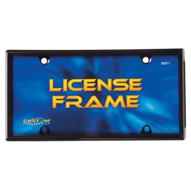 EXMENI Baby in Car License Plate Frame Yellow Safety Signs Waterproof Auto Plates Frames Board Funny Printed with Screws for Mom Dad