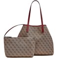 thumbnail image 3 of Guess Vikky Women's Synthetic Tote Bag in Brown Size One Size, 3 of 5