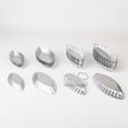 thumbnail image 7 of 10pcs/lot 4 designs flat fluted boat aluminium tart mold egg tarts holders mini cake mould jelly pudding molds DIY bakery tools (D02), 7 of 7