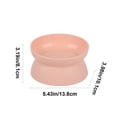 thumbnail image 3 of Elevated Tilted Cat Dog Bowl Raised Pet Feeding Bowl Neck Relief Anti Slip Base for Cats Small Dogs Whisker Friendly Indoor Food Water Dish, 3 of 7
