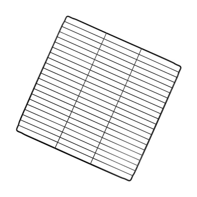 Transemion Portable Pet Playpen Panel Cage Fence Metal Guinea pig Wire dense black Grid 1Set
