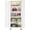 White, variant on SOLAURA 73 in Metal Storage Cabinet with Wheels, Garage Rolling Cabinet with Locking Doors and 4 Adjustable Shelves, Lockable Tool Storage Cabinets for Garage, Home, Office(Black)