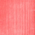 thumbnail image 1 of Ahgly Company Indoor Square Solid Red Modern Area Rugs, 3' Square, 1 of 4