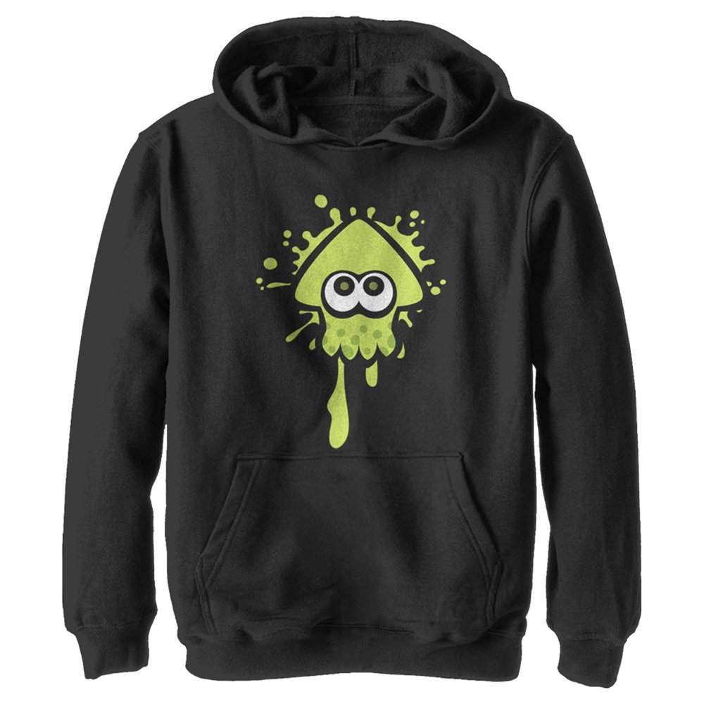 Nintendo Boy's Nintendo Splatoon Inkling Squid Pull Over Hoodie