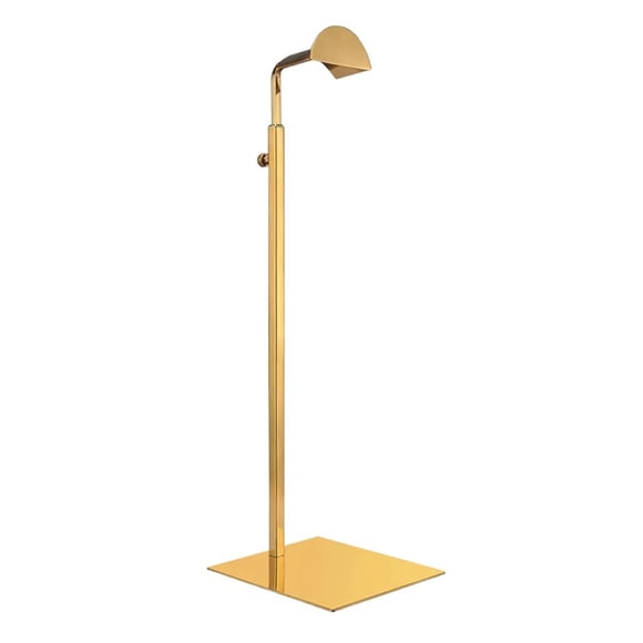 Monederos ajustables pulidos del soporte de exhibición del estante del bolso del bolso de la ejecución del oro/de dorado Yuyangstore soporte de exhibición del bolso