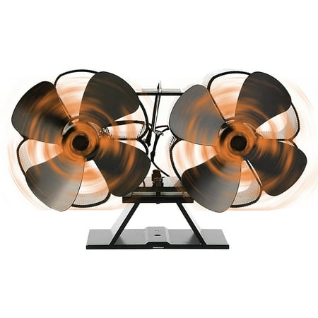 

Wowspeed 8 Blade Stove Fan Silent Efficient Heat Distribution for Stove