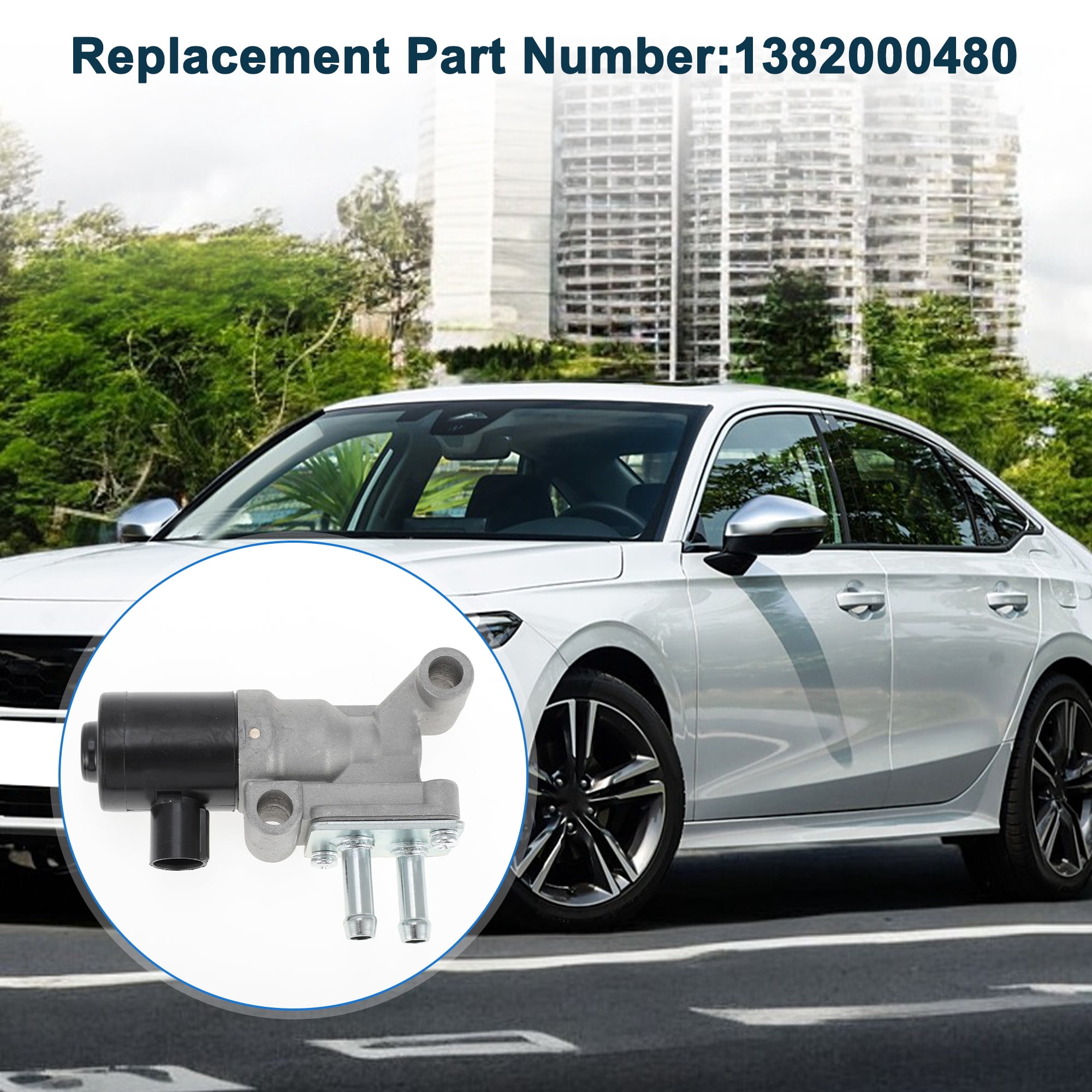 Car Idle Air Control Valve for Acura Integra 1992-2001 for Honda Civic 1992-1995 Replace No.1382000480 IACV Idle Valve Idle Air Control Valve