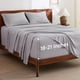 thumbnail image 1 of Juego de sábanas Bedsure GentleSoft Deep Pocket Queen, color gris claro, 1 of 6