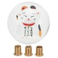 thumbnail image 1 of Pomo de palanca de cambios universal Lucky Cat Jadeshay Acrílico, 1 of 8