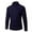 Dark Blue, variant on TFEOQRY Men's Turtleneck Sweater Cable Knit Textured Long Sleeve Casual Pullover Fall Winter Warm Top Dark Blue