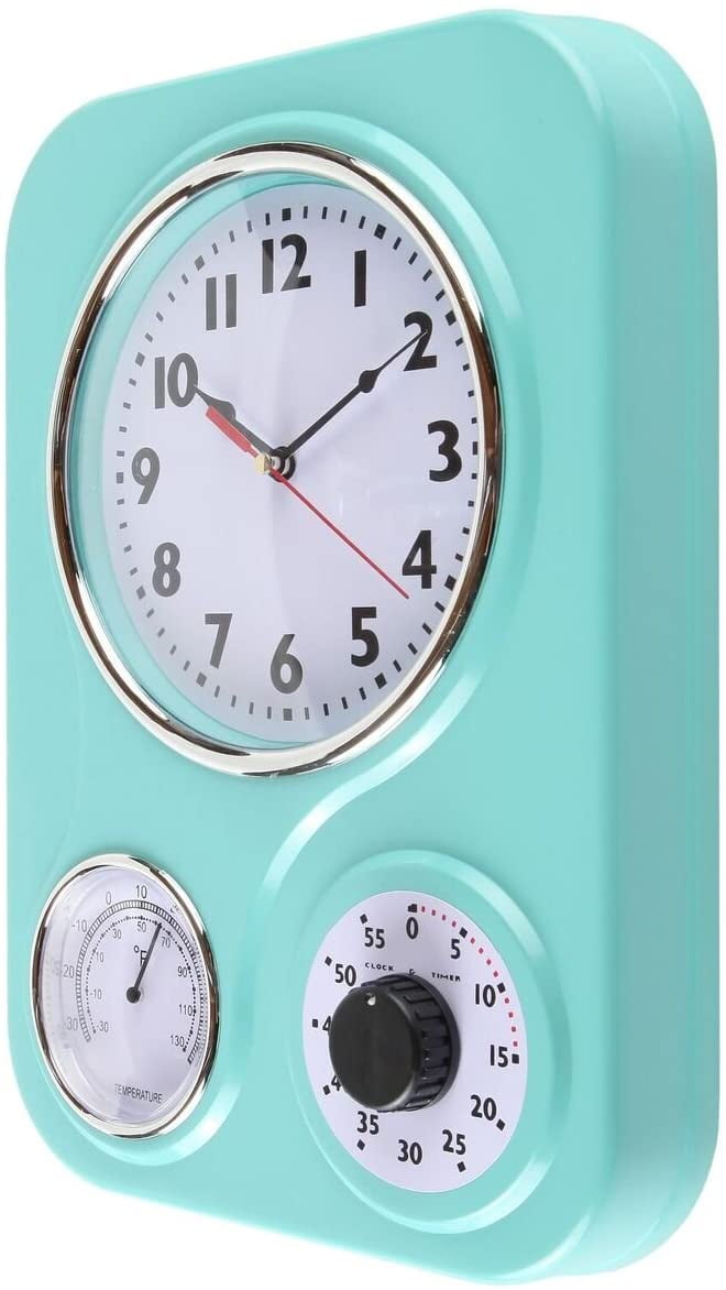 The Classic Kitchen Timer Wall Clock - Hammacher Schlemmer