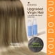thumbnail image 3 of Extensiones de pelo con clip DOORES Chocolate Dip 40 cm 150 g, 3 of 9