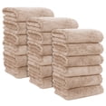 thumbnail image 1 of Toallas de mano MOONQUEEN Premium de microfibra de terciopelo coral x18, 1 of 6