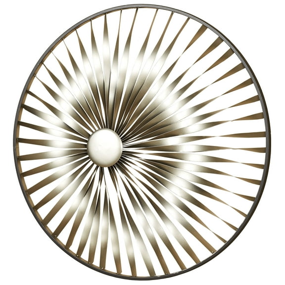 Twirl Revelation Wall Sculpture Champagne Gold