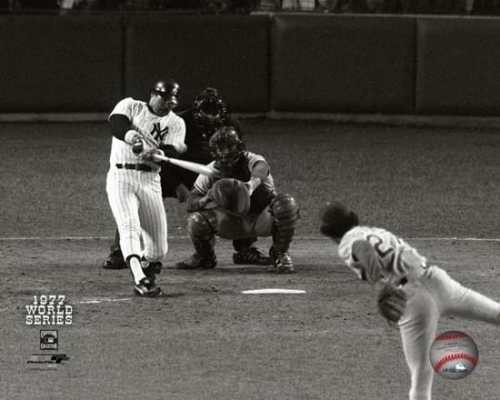 Reggie Jackson 2nd Home Run Game 6 of the 1977 World Series Photo Print (11 x 14) - Walmart.com ...