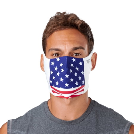 Shock Doctor Sports Face Mask Flag  One Size Fits Most