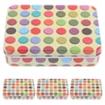 thumbnail image 1 of 4Pcs Playing Card Box Tinplate Game Cards Holder Poker Cards Organizer Sturdy Metal Case, 1 of 8