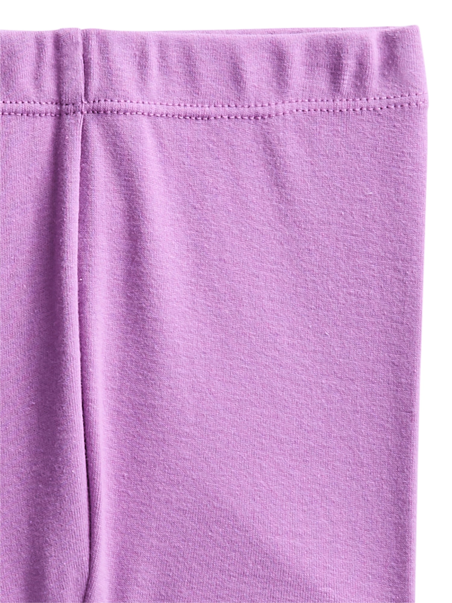 Wonder Nation Toddler Girls Short Sleeve Top, Pants and Shorts Pajama Sleep Set, 3-Piece, Sizes 12M-5T