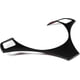 thumbnail image 4 of Matte Black Car Steering Wheel Decoration Frame Trim for BMW 1 3 Series E82 E87 E90 E92 E93 Steering Wheel Button Frame Cover for BMW X1 E84, 4 of 5