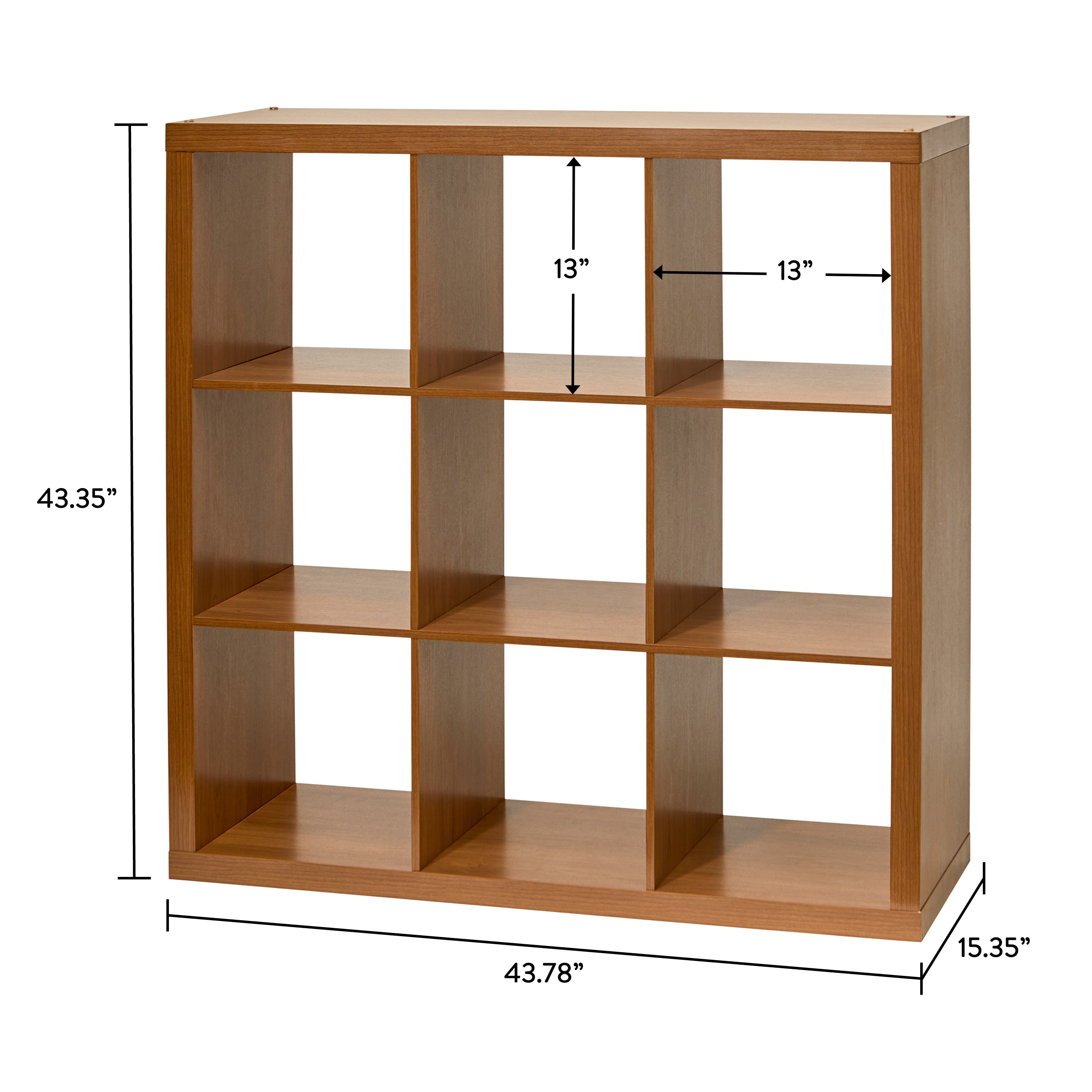 Better Homes & Gardens 9 Cube Storage Organizer, Acorn
