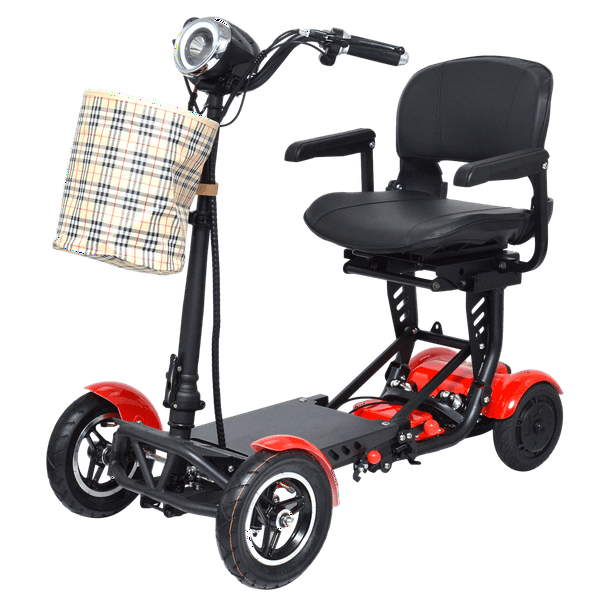 Lightweight Foldable Mobility Scooter Mobile Wheelchair Portable